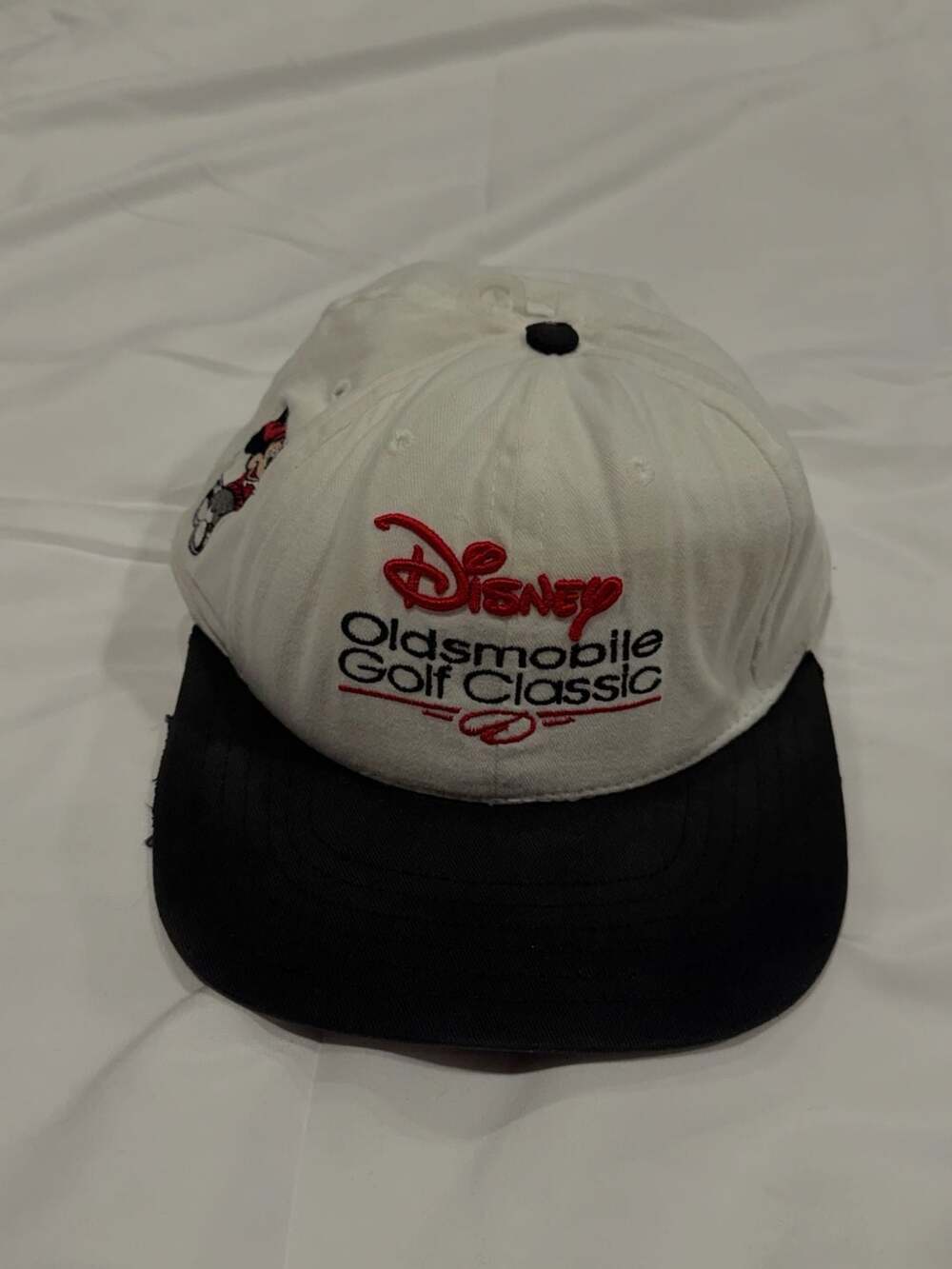 Vintage 90’s Disney Oldsmobile Golf Classic Mickey Mouse Hat